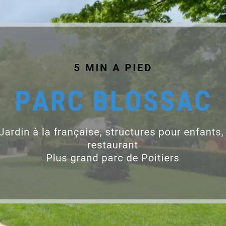 Sejourpoitiers ★ Charmant ★ 1 Separee ★ 300m De La Gare Et Acces Direct Au Coeur Historique